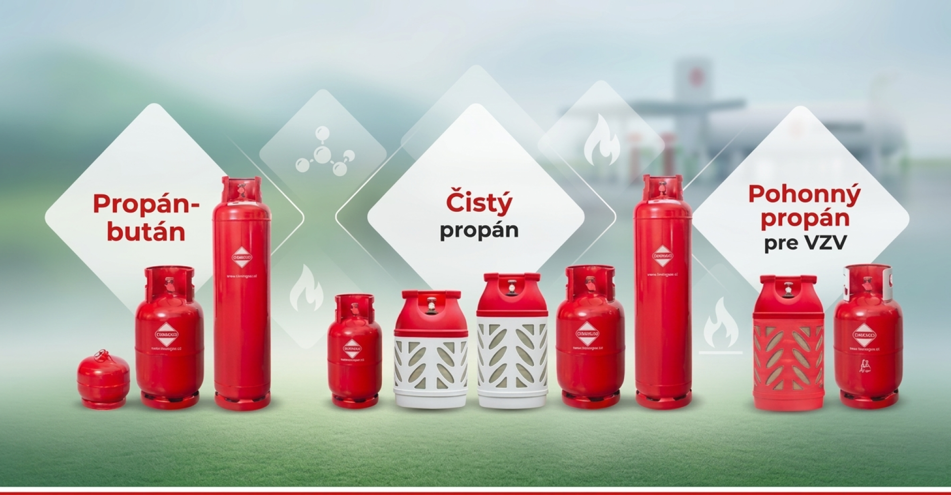 Propán-bután výmena fliaš